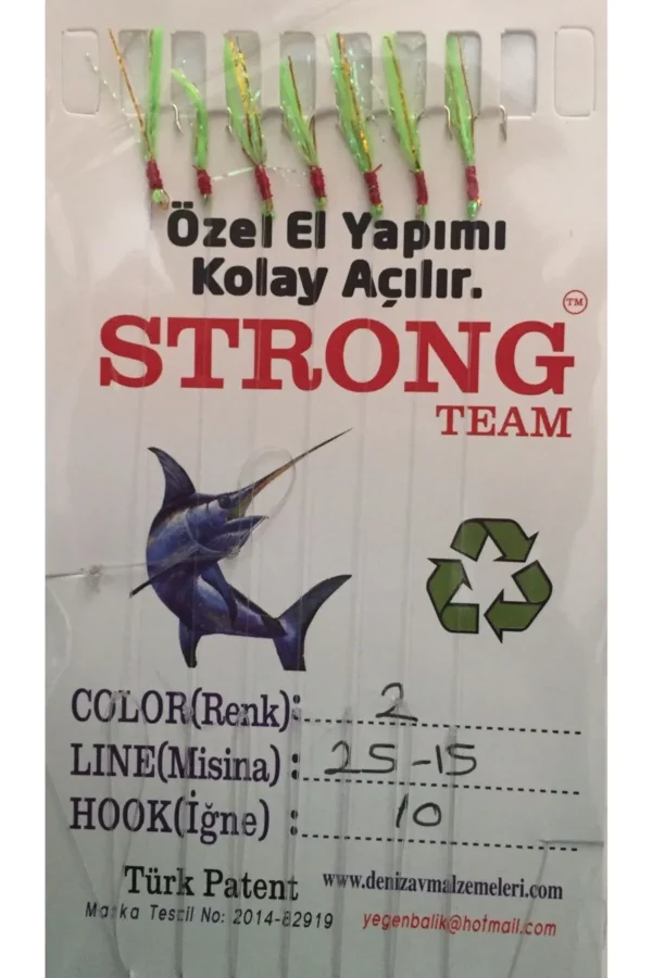 Strong Team 7'li İstavrit Çaparisi (COLOR-002)