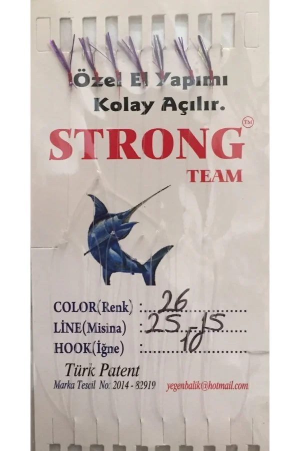Strong Team 7'li İstavrit Çaparisi (COLOR-026) - Görsel 2
