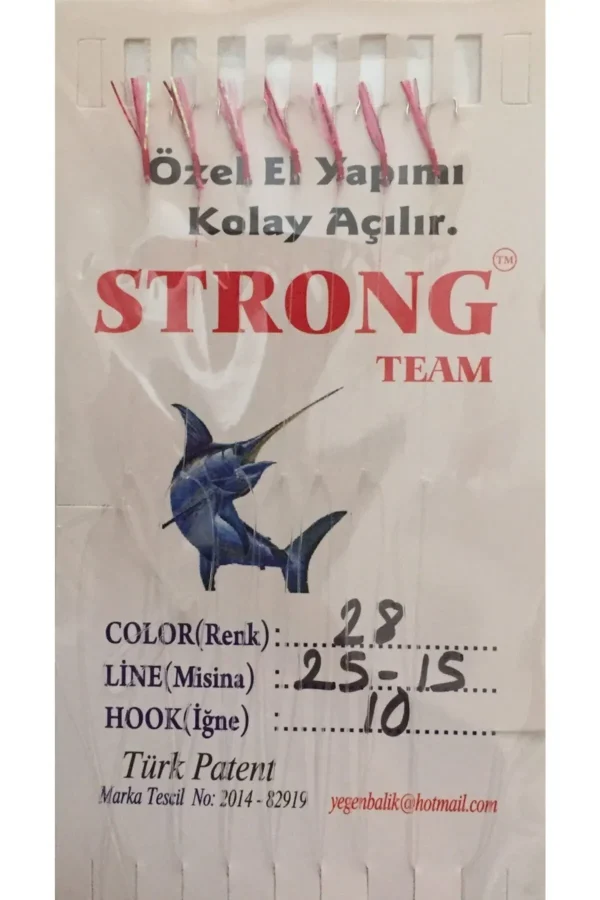 Strong Team 7'li İstavrit Çaparisi (COLOR-028) - Görsel 2