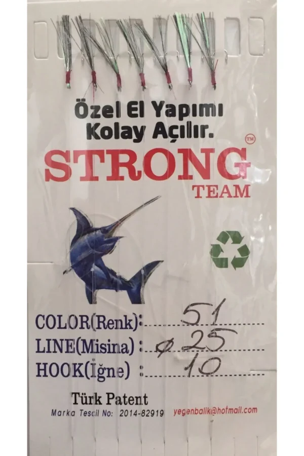 Strong Team 7’Li İstavrit Çaparisi (COLOR-051) - Görsel 2