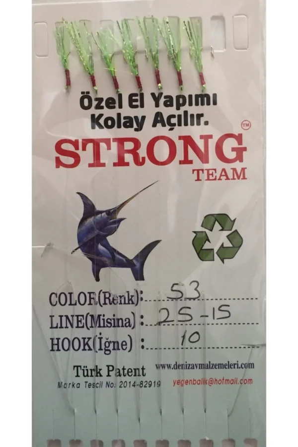Strong Team 7’Li İstavrit Çaparisi (COLOR-053) - Görsel 2