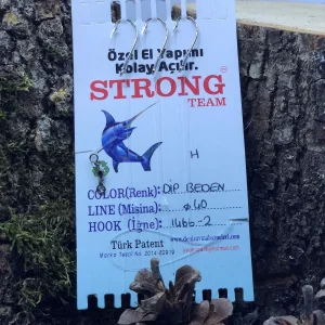 Strong Team Hazır Hırsızlı Deniz Üçlü Dip İğne Takımı 1466-beyaz Tırnaklı Seri