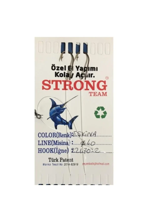 Strong Team Hazır İkili Eşkina İğne Takımı 1366 Tırnaklı Serisi Bronz