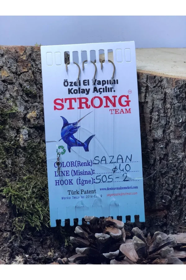 Strong Team Üçlü Göl Dip İğne Takımı 505 Serisi