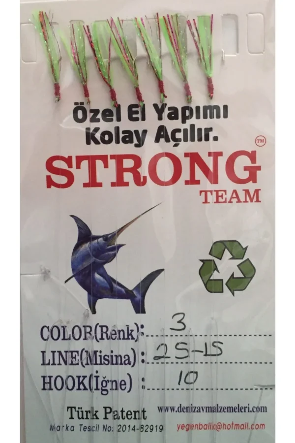 Strong Team 7'li İstavrit Çaparisi (COLOR-003)