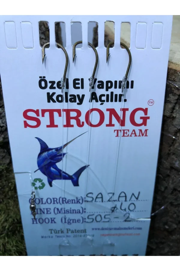 Strong Team Üçlü Göl Dip İğne Takımı 505 Serisi - Görsel 2