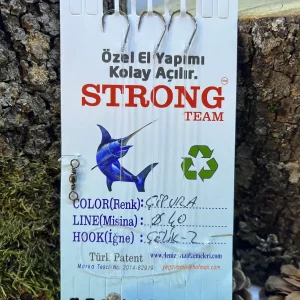 Hazır Çipura Çelik Deniz İğne Takımı (Çelik Serisi)