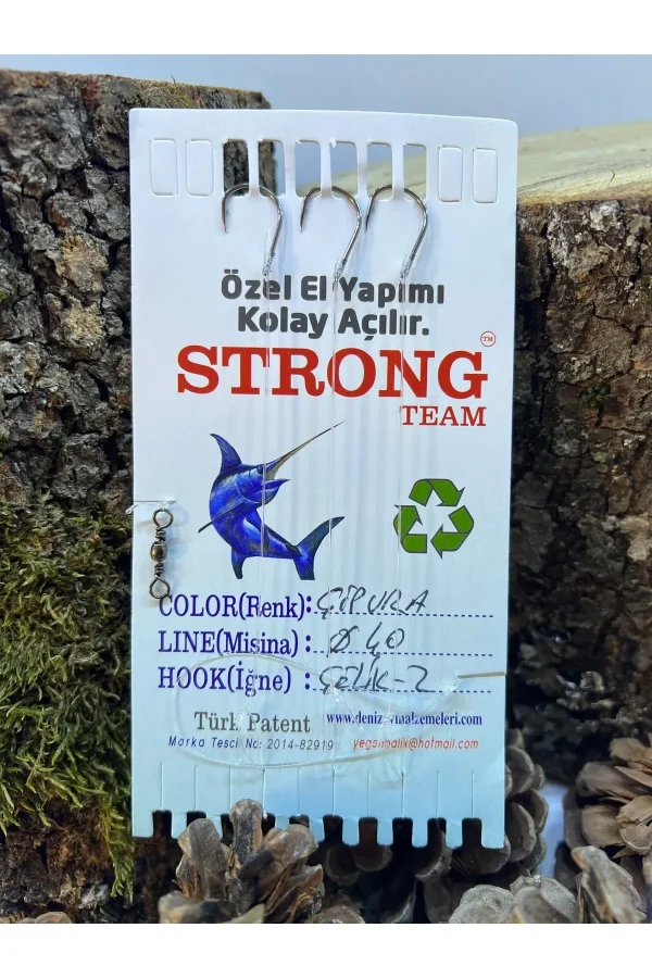 Hazır Çipura Çelik Deniz İğne Takımı (Çelik Serisi)