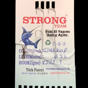 Hazır Çinekop Hırsızlı Deniz İğne Takımı (1523 Serisi)