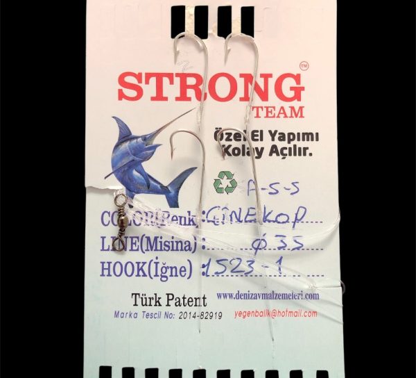 Hazır Çinekop Hırsızlı Deniz İğne Takımı (1523 Serisi)